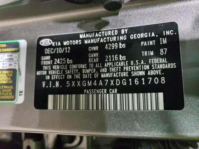 Photo 9 VIN: 5XXGM4A7XDG161708 - KIA OPTIMA 