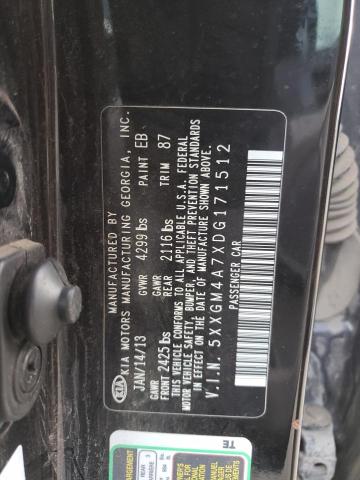 Photo 11 VIN: 5XXGM4A7XDG171512 - KIA OPTIMA LX 