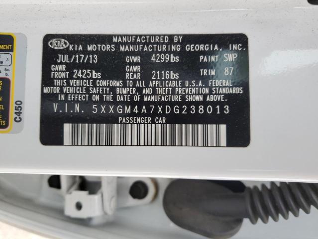 Photo 11 VIN: 5XXGM4A7XDG238013 - KIA OPTIMA 