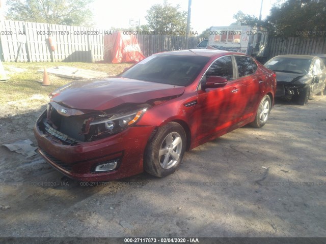 Photo 1 VIN: 5XXGM4A7XEG277220 - KIA OPTIMA 