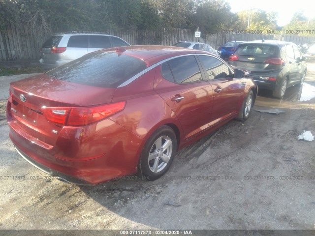 Photo 3 VIN: 5XXGM4A7XEG277220 - KIA OPTIMA 