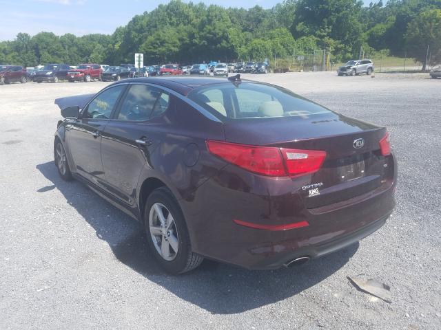 Photo 2 VIN: 5XXGM4A7XEG296270 - KIA OPTIMA LX 