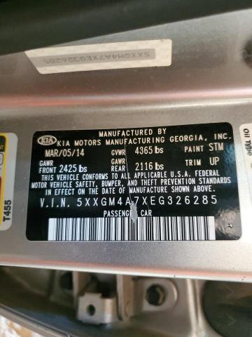 Photo 12 VIN: 5XXGM4A7XEG326285 - KIA OPTIMA LX 