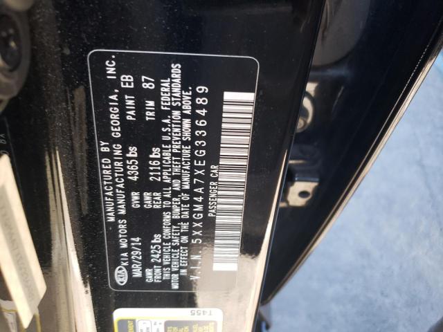 Photo 9 VIN: 5XXGM4A7XEG336489 - KIA OPTIMA LX 