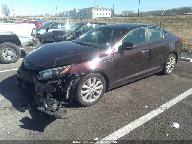 Photo 1 VIN: 5XXGM4A7XEG342292 - KIA OPTIMA 