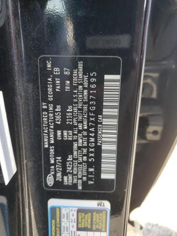 Photo 11 VIN: 5XXGM4A7XFG371695 - KIA OPTIMA 