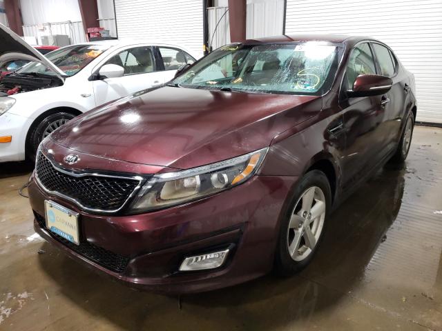 Photo 1 VIN: 5XXGM4A7XFG393373 - KIA OPTIMA LX 