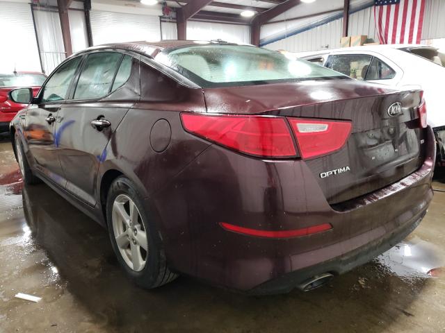 Photo 2 VIN: 5XXGM4A7XFG393373 - KIA OPTIMA LX 