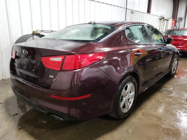 Photo 3 VIN: 5XXGM4A7XFG393373 - KIA OPTIMA LX 