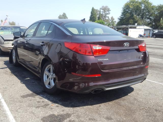 Photo 2 VIN: 5XXGM4A7XFG394359 - KIA OPTIMA LX 