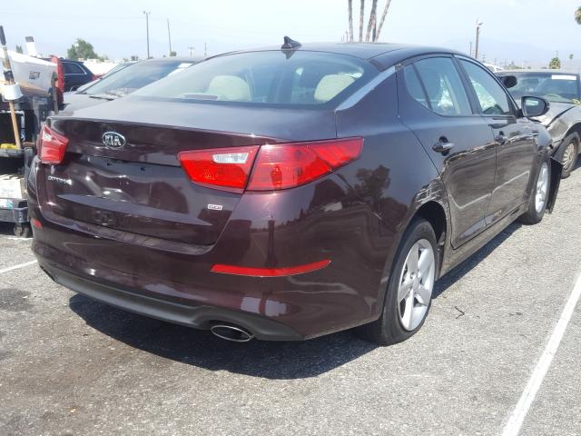 Photo 3 VIN: 5XXGM4A7XFG394359 - KIA OPTIMA LX 