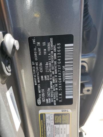 Photo 11 VIN: 5XXGM4A7XFG413668 - KIA OPTIMA LX 