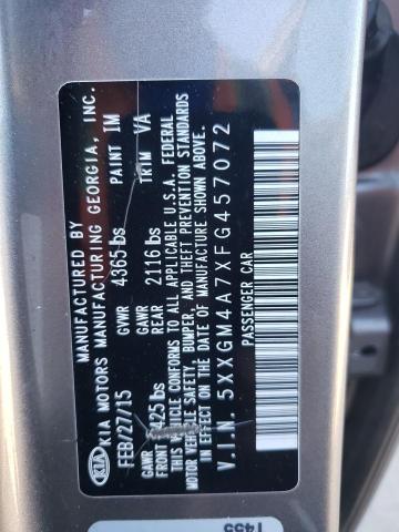 Photo 11 VIN: 5XXGM4A7XFG457072 - KIA OPTIMA 