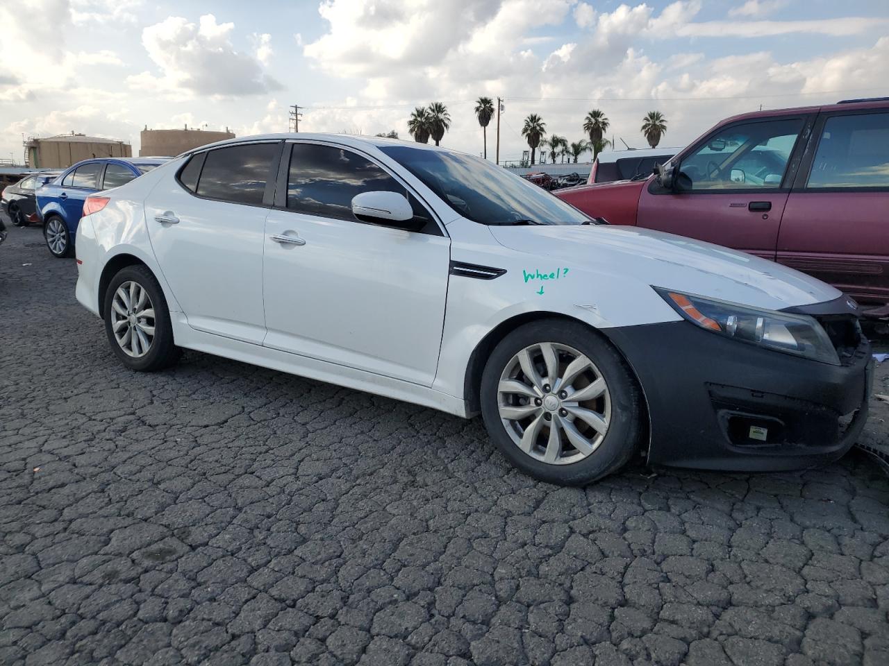 Photo 3 VIN: 5XXGM4A7XFG458237 - KIA OPTIMA 