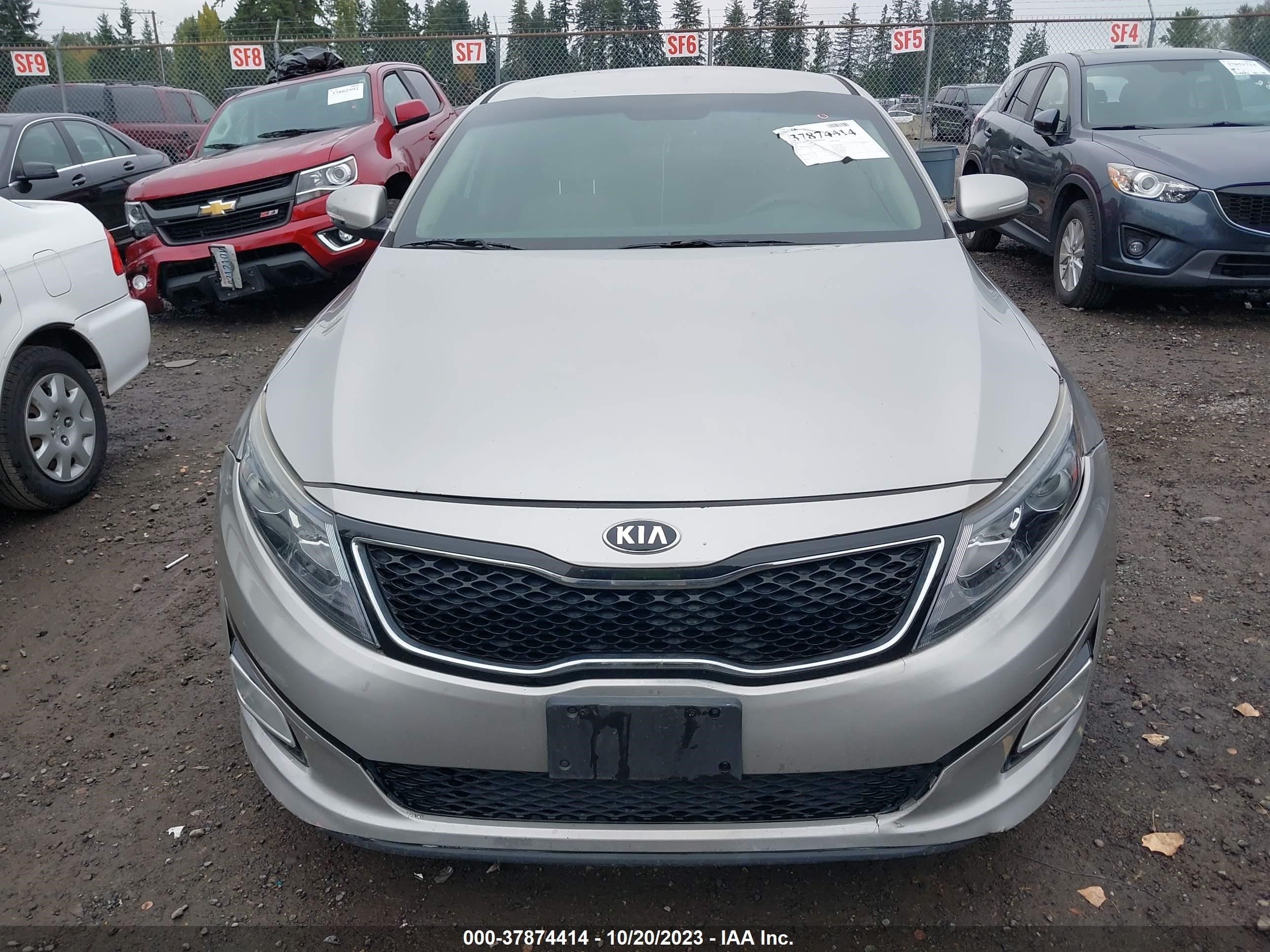 Photo 12 VIN: 5XXGM4A7XFG462269 - KIA OPTIMA 