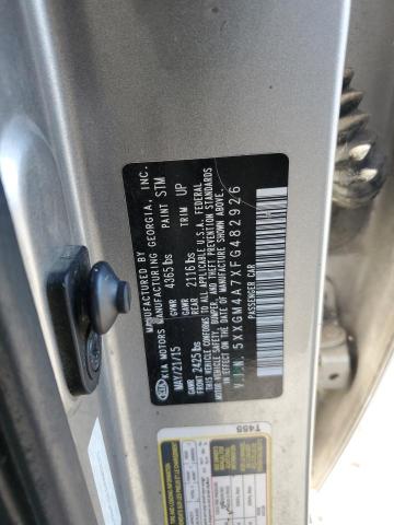 Photo 11 VIN: 5XXGM4A7XFG482926 - KIA OPTIMA LX 