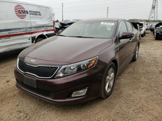 Photo 1 VIN: 5XXGM4A7XFG484157 - KIA OPTIMA LX 