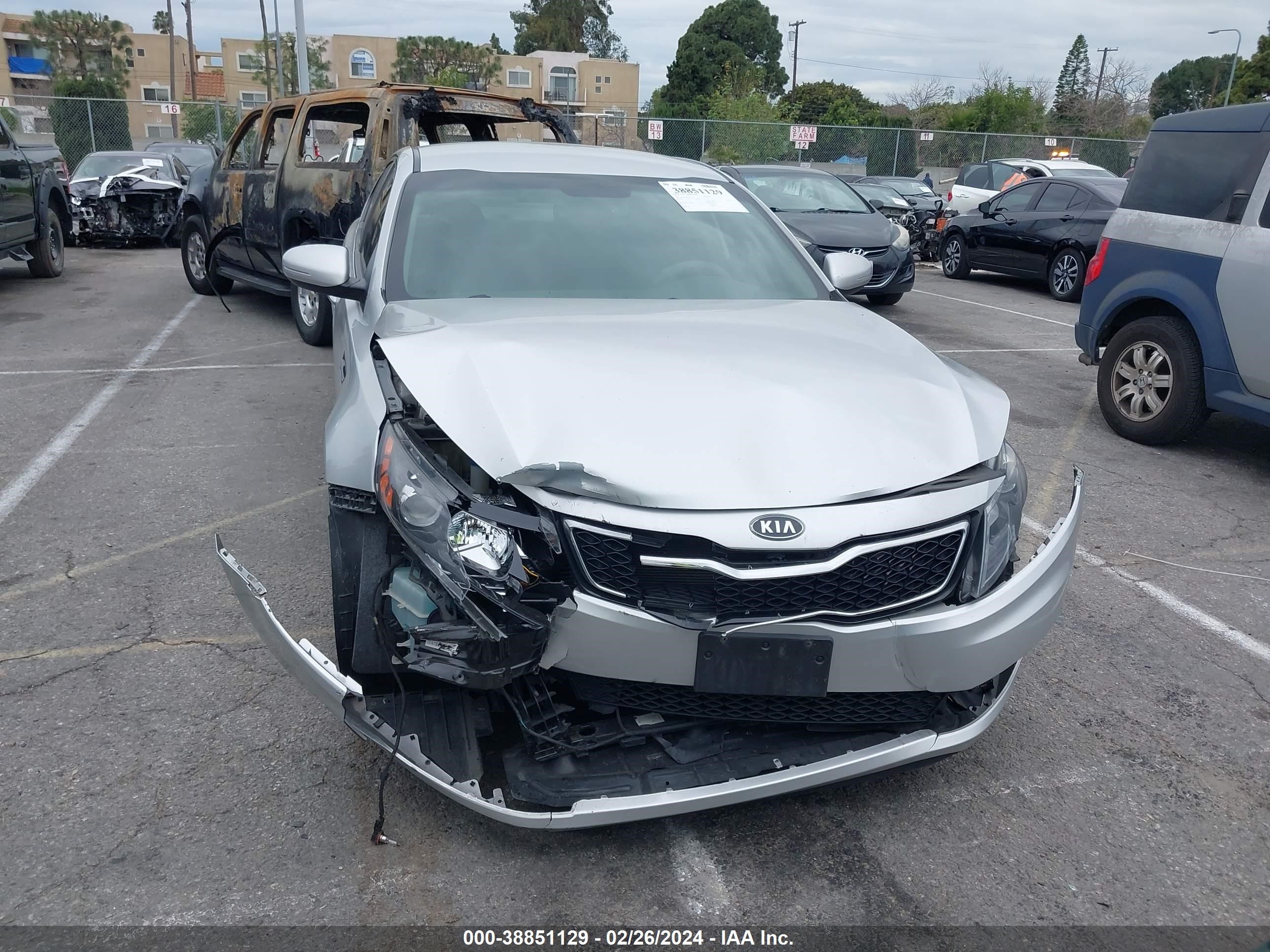 Photo 12 VIN: 5XXGN4A65CG016501 - KIA OPTIMA 