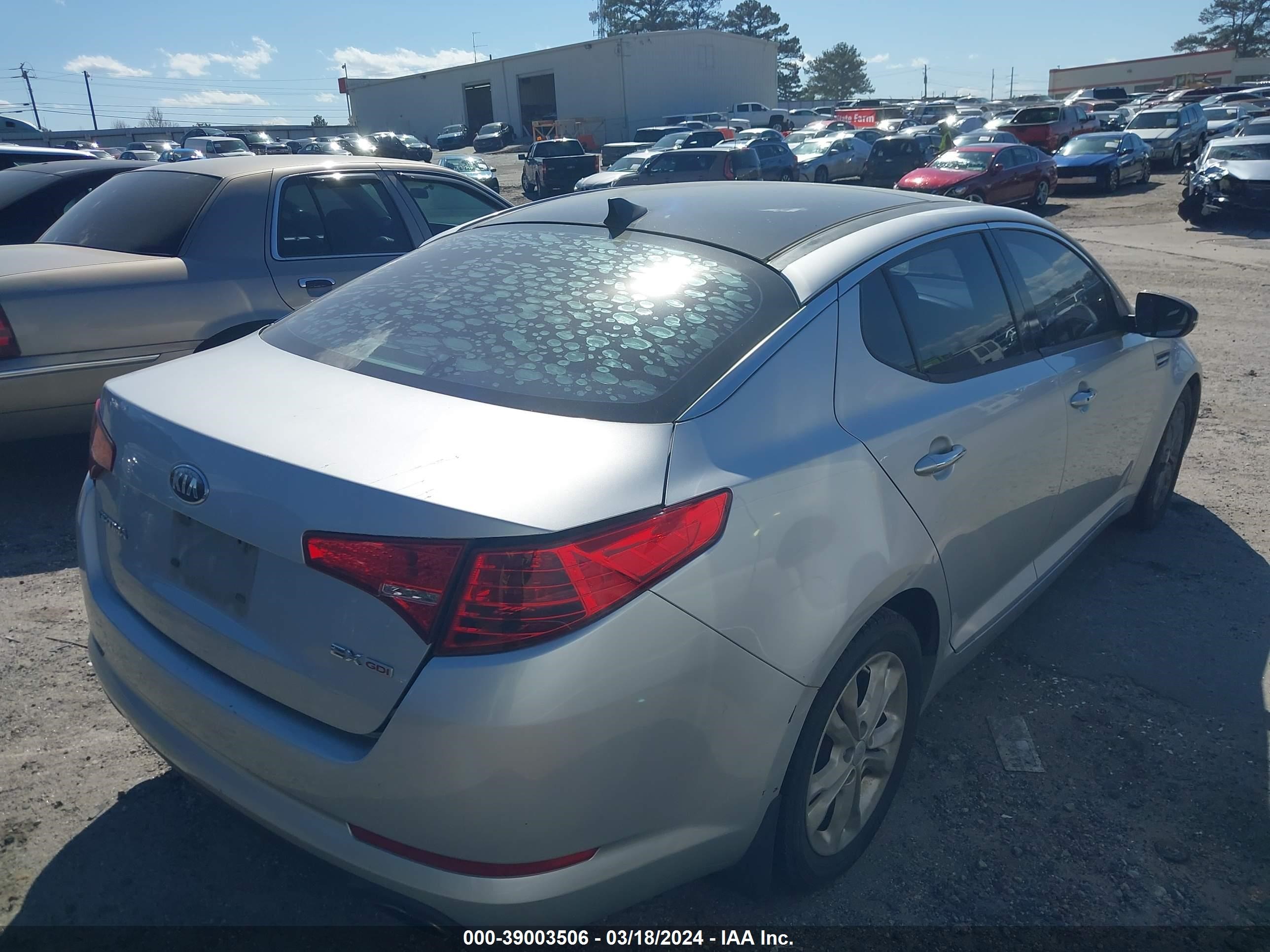 Photo 3 VIN: 5XXGN4A70DG200707 - KIA OPTIMA 