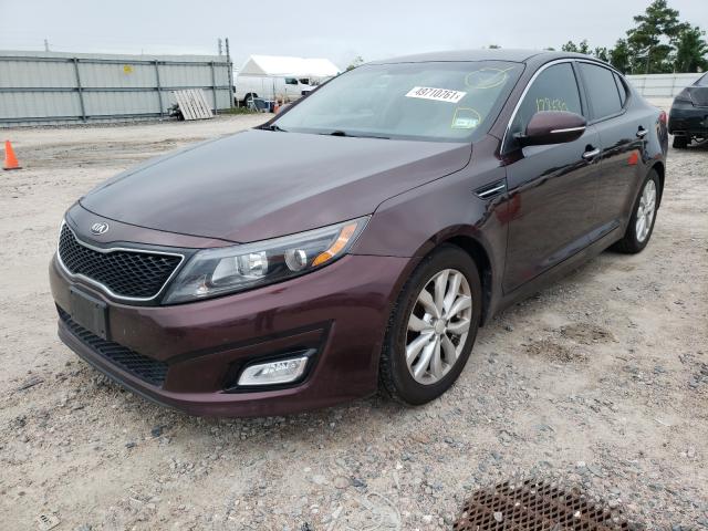 Photo 1 VIN: 5XXGN4A70EG322663 - KIA OPTIMA EX 