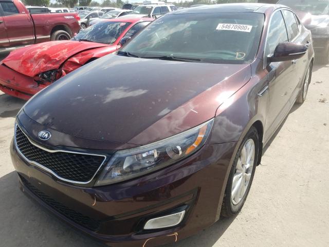 Photo 1 VIN: 5XXGN4A70EG347188 - KIA OPTIMA EX 