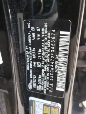 Photo 12 VIN: 5XXGN4A70FG453674 - KIA OPTIMA 