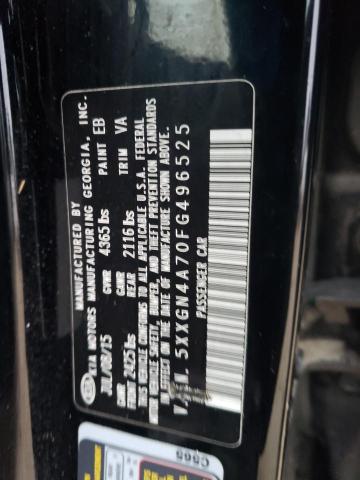 Photo 11 VIN: 5XXGN4A70FG496525 - KIA OPTIMA EX 