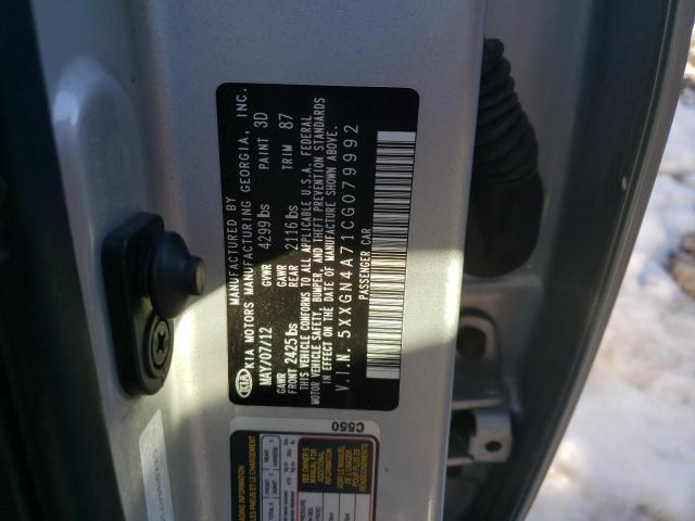 Photo 11 VIN: 5XXGN4A71CG079992 - KIA OPTIMA EX 