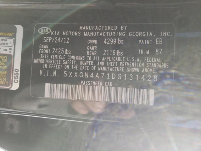 Photo 11 VIN: 5XXGN4A71DG131428 - KIA OPTIMA EX 