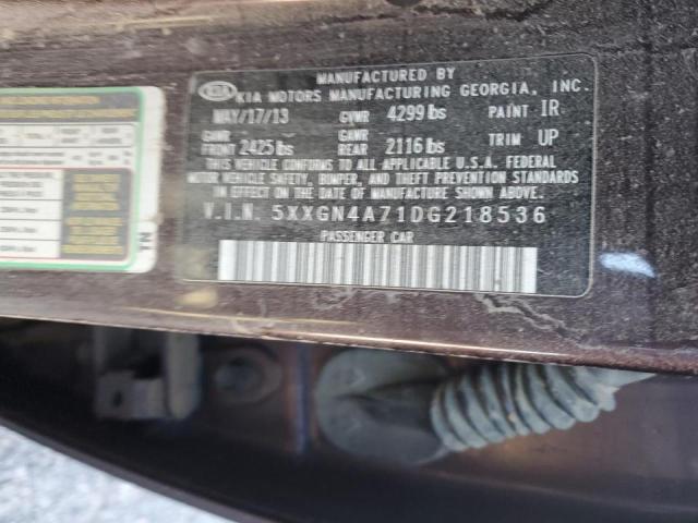 Photo 11 VIN: 5XXGN4A71DG218536 - KIA OPTIMA EX 