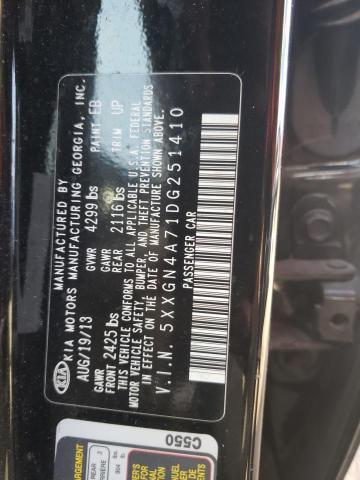 Photo 11 VIN: 5XXGN4A71DG251410 - KIA OPTIMA EX 