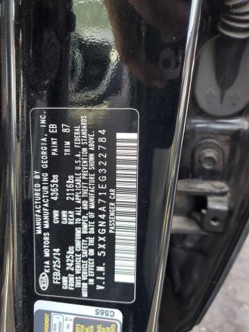 Photo 11 VIN: 5XXGN4A71EG322784 - KIA OPTIMA EX 