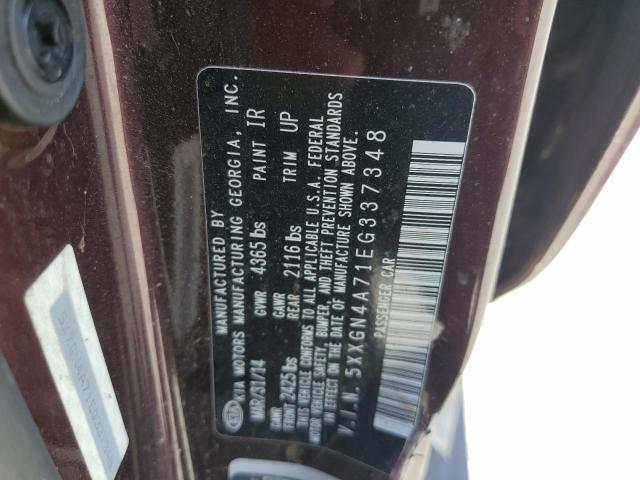 Photo 11 VIN: 5XXGN4A71EG337348 - KIA OPTIMA 