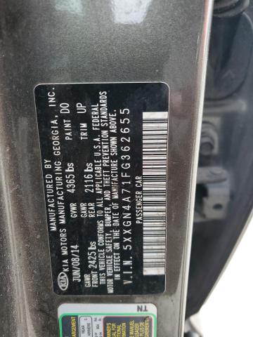 Photo 11 VIN: 5XXGN4A71FG362655 - KIA OPTIMA 