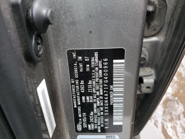 Photo 11 VIN: 5XXGN4A71FG400966 - KIA OPTIMA 