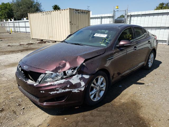 Photo 1 VIN: 5XXGN4A72CG023043 - KIA OPTIMA EX 