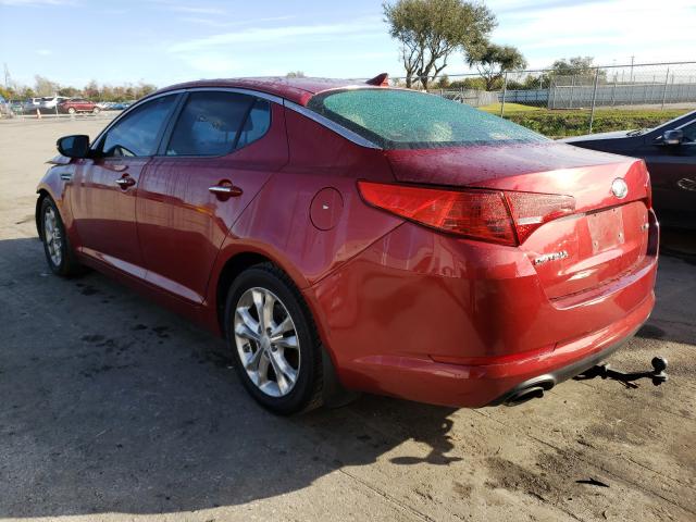 Photo 2 VIN: 5XXGN4A72DG177186 - KIA OPTIMA EX 