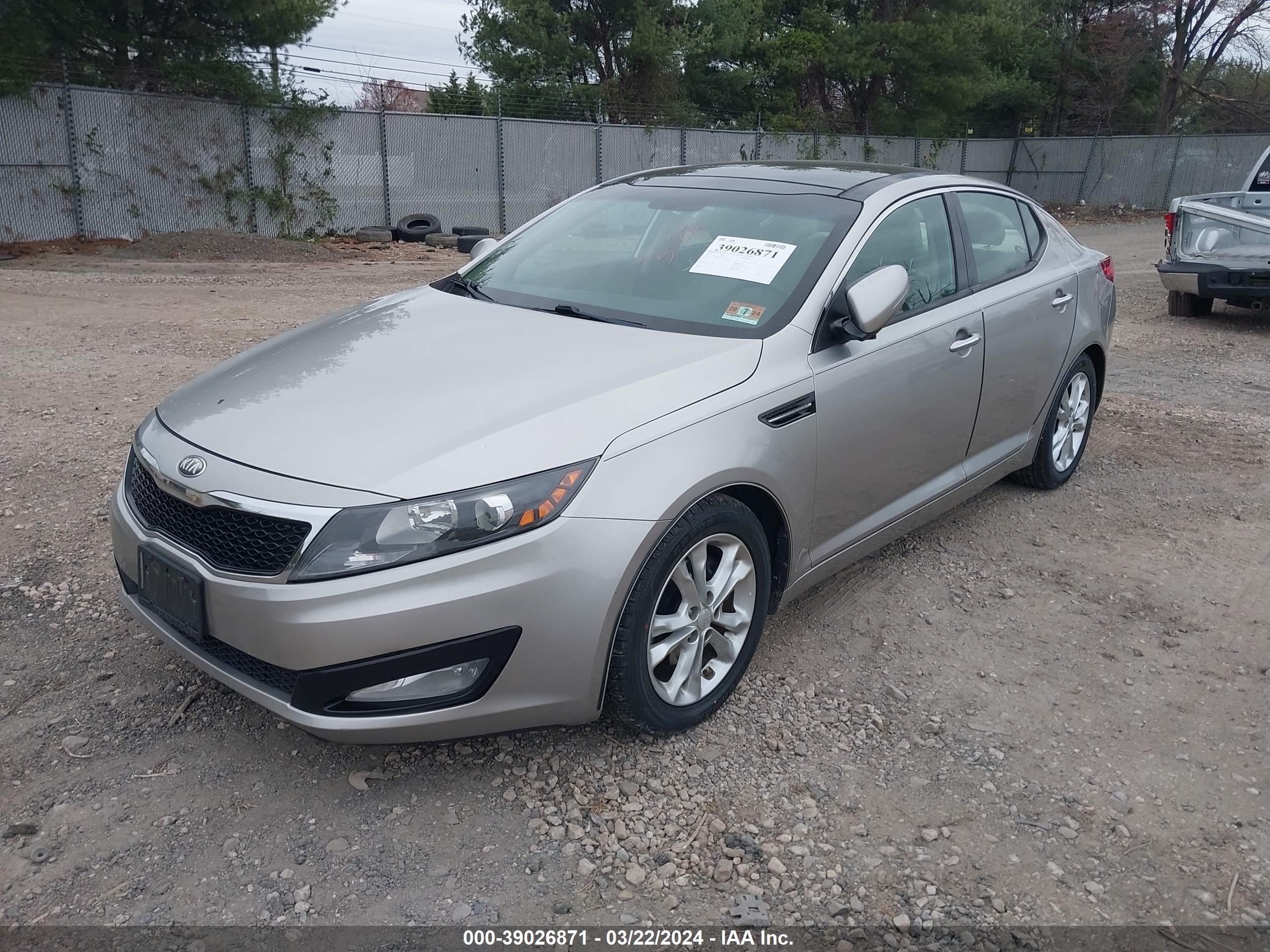 Photo 5 VIN: 5XXGN4A72DG230873 - KIA OPTIMA 