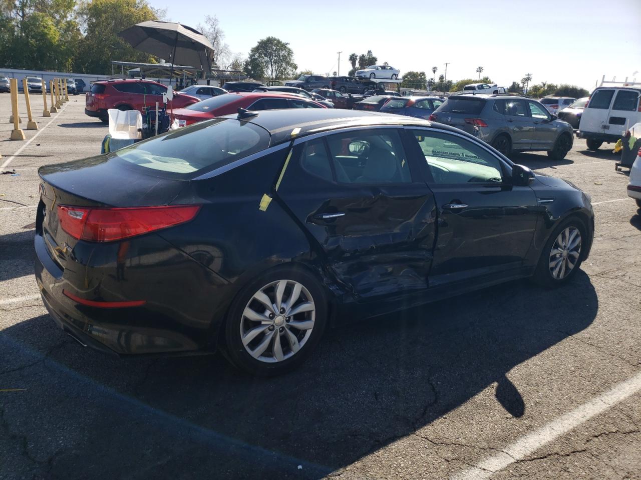 Photo 2 VIN: 5XXGN4A72EG261414 - KIA OPTIMA 