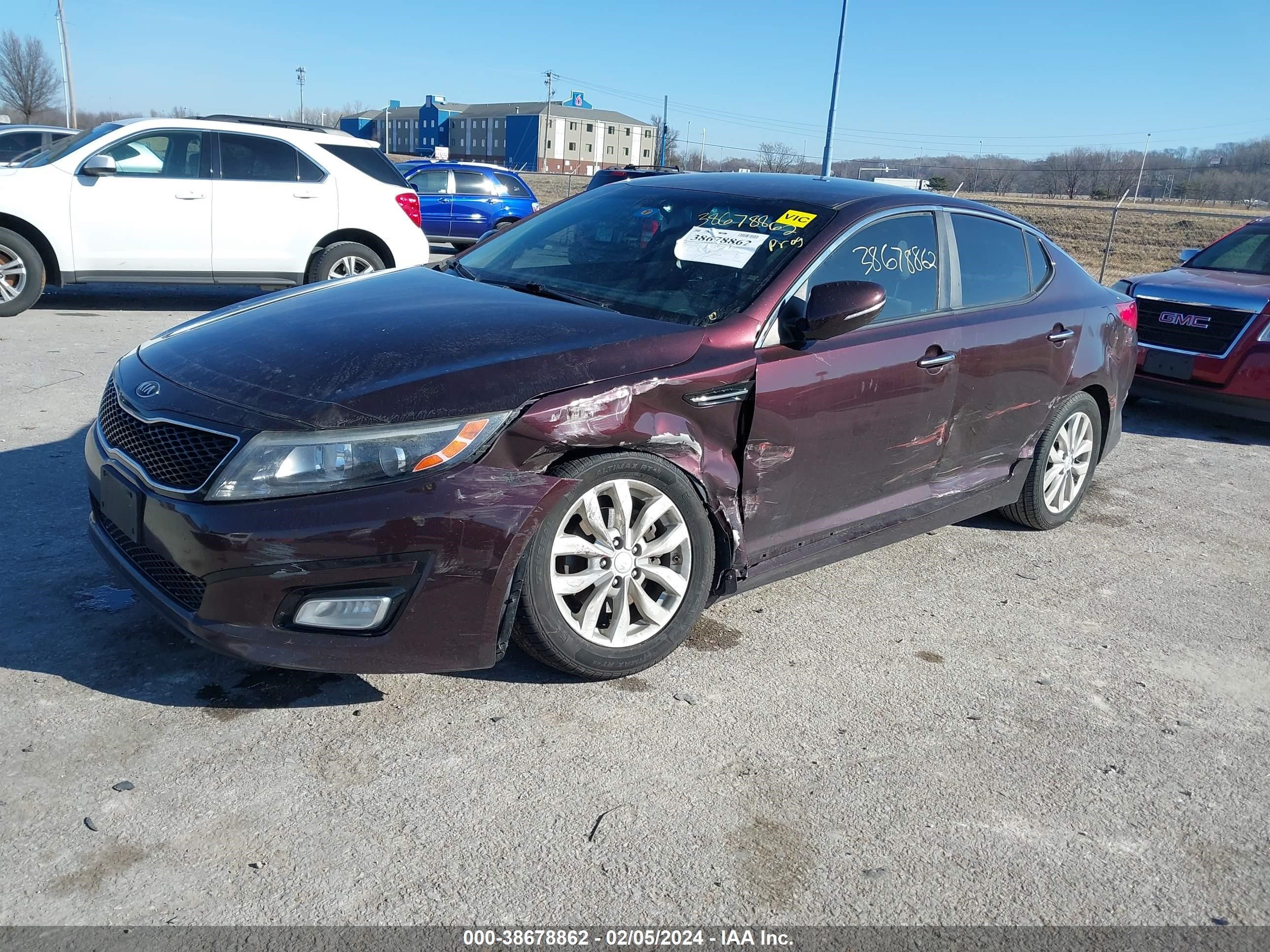 Photo 1 VIN: 5XXGN4A72EG327248 - KIA OPTIMA 