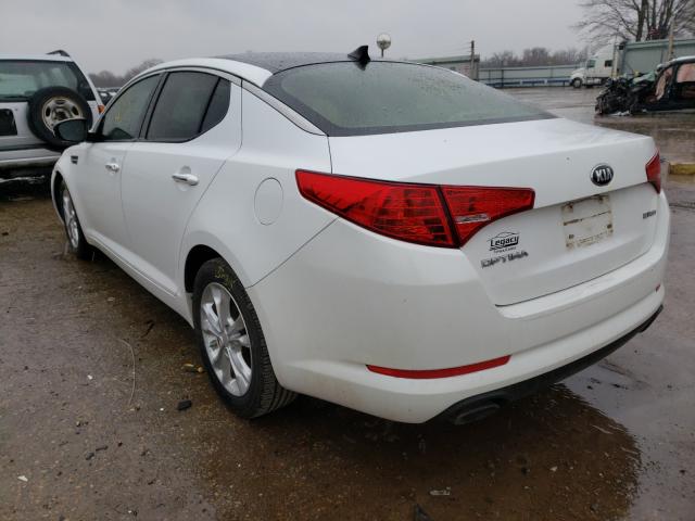 Photo 2 VIN: 5XXGN4A73DG105008 - KIA OPTIMA EX 