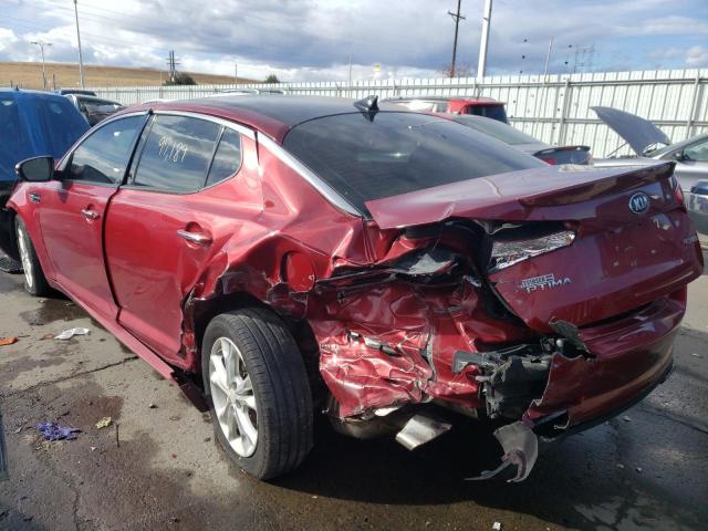 Photo 2 VIN: 5XXGN4A73DG164382 - KIA OPTIMA EX 