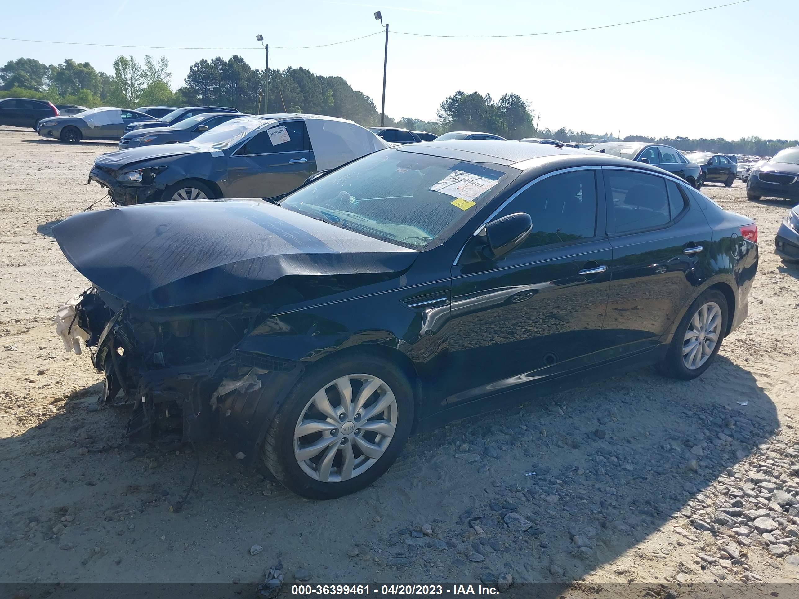 Photo 1 VIN: 5XXGN4A73EG304092 - KIA OPTIMA 