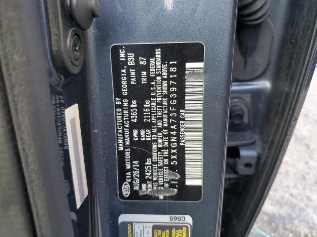 Photo 11 VIN: 5XXGN4A73FG397181 - KIA OPTIMA EX 