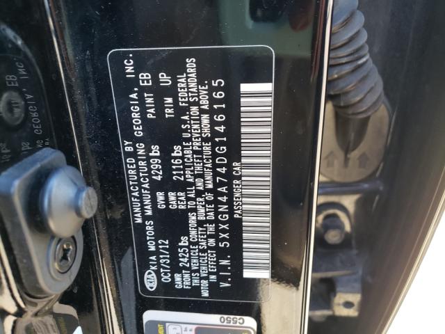 Photo 9 VIN: 5XXGN4A74DG146165 - KIA OPTIMA EX 