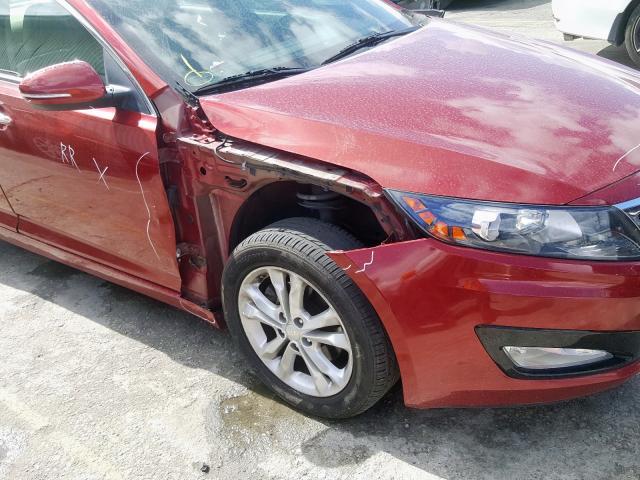 Photo 8 VIN: 5XXGN4A74DG156453 - KIA OPTIMA EX 