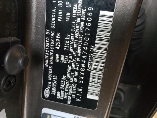 Photo 12 VIN: 5XXGN4A74DG176069 - KIA OPTIMA EX 