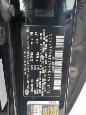 Photo 11 VIN: 5XXGN4A74DG224623 - KIA OPTIMA EX 