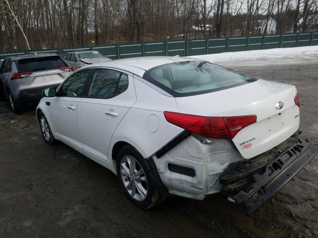 Photo 2 VIN: 5XXGN4A74DG255337 - KIA OPTIMA EX 