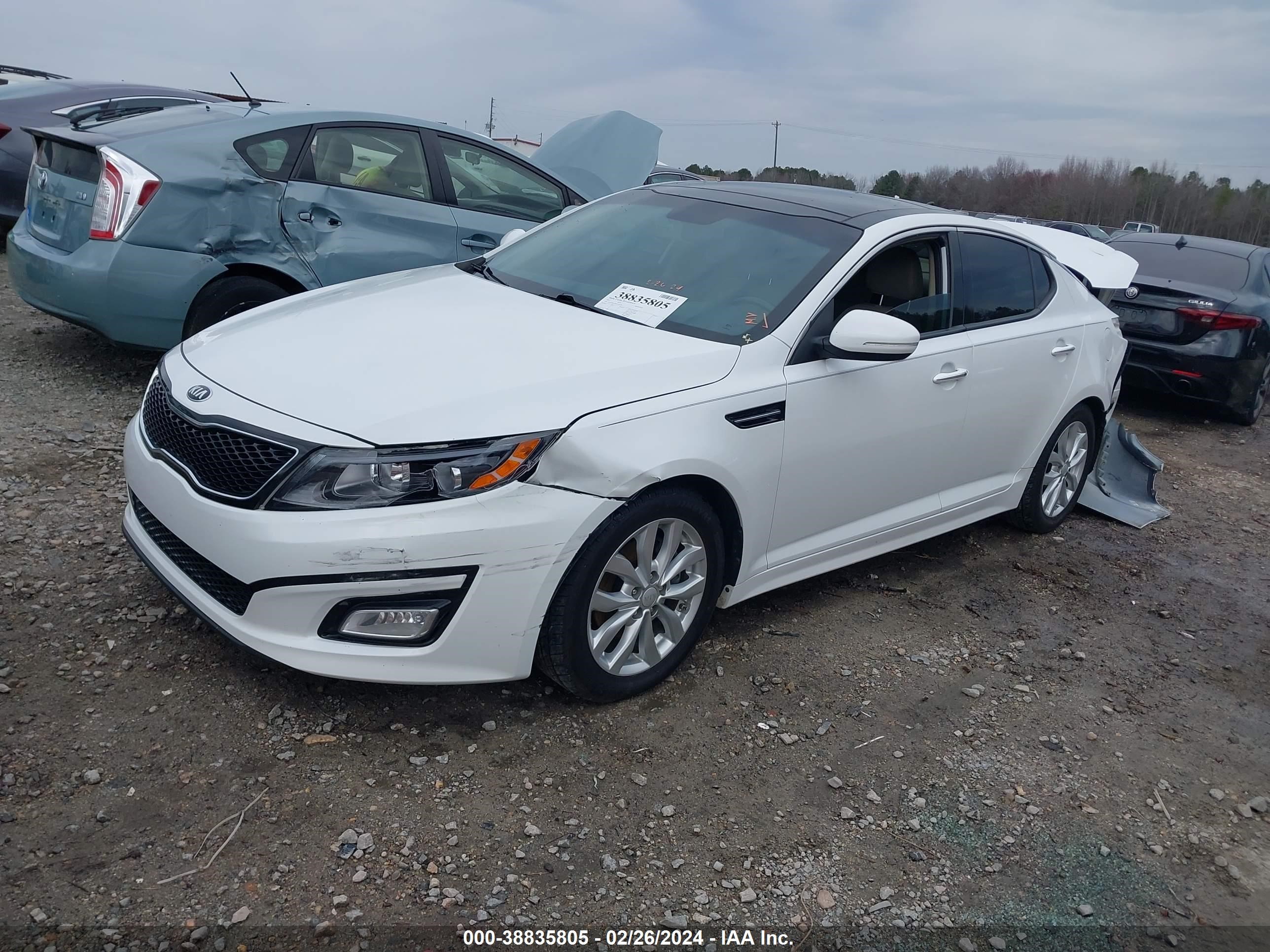 Photo 1 VIN: 5XXGN4A74FG376159 - KIA OPTIMA 